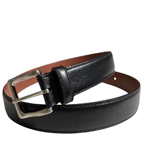 Jos. A. Bank Genuine Italian Leather Belt Office Workwear Casual Men’s Size 34 - Picture 1 of 16